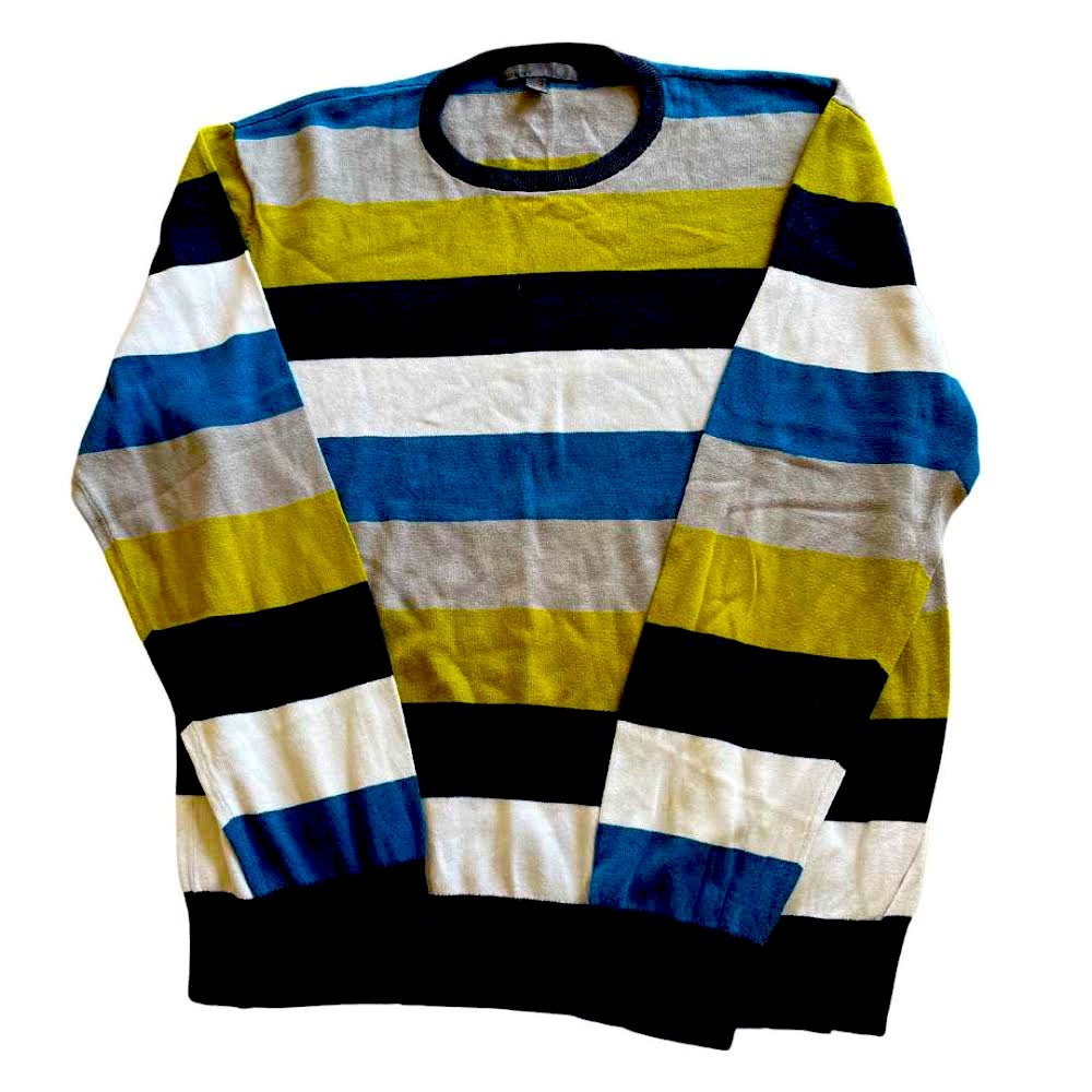 Old Navy XL multi coloured striped sweater